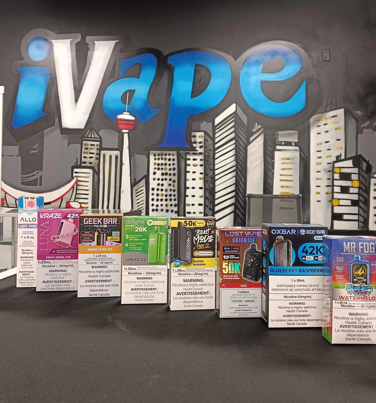 premium vape disposables and e-liquids